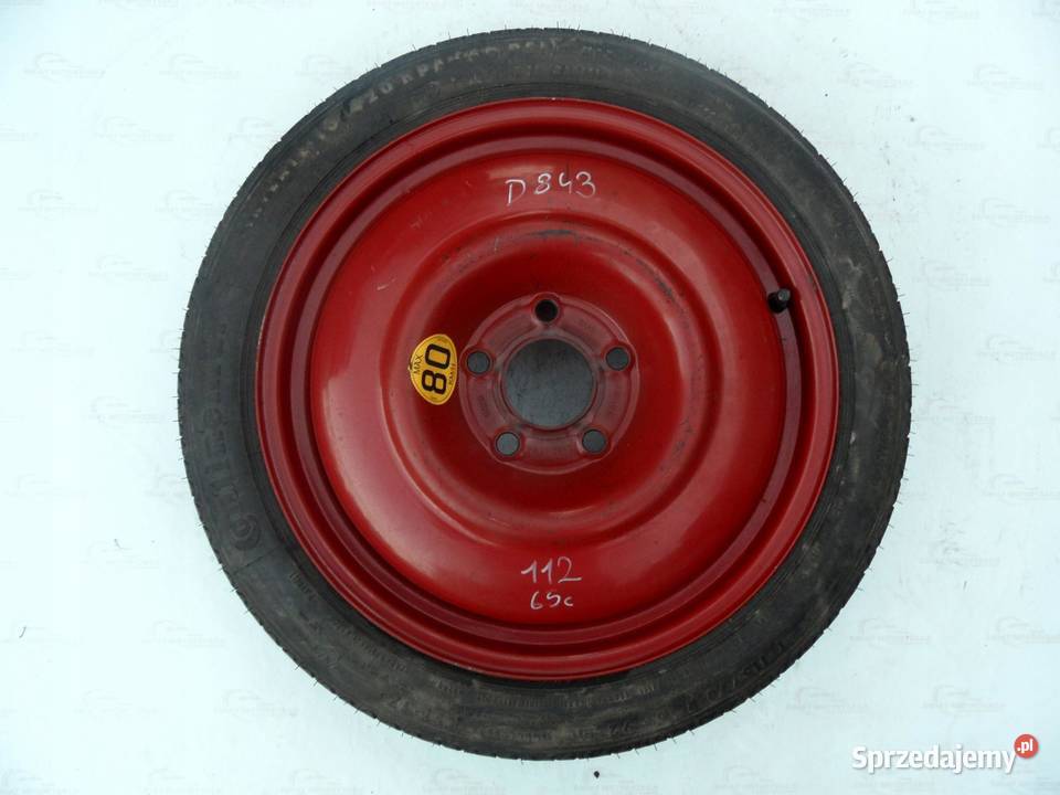 SAAB 95 93 95 I koło dojazdowe 1157016 92M 5x110