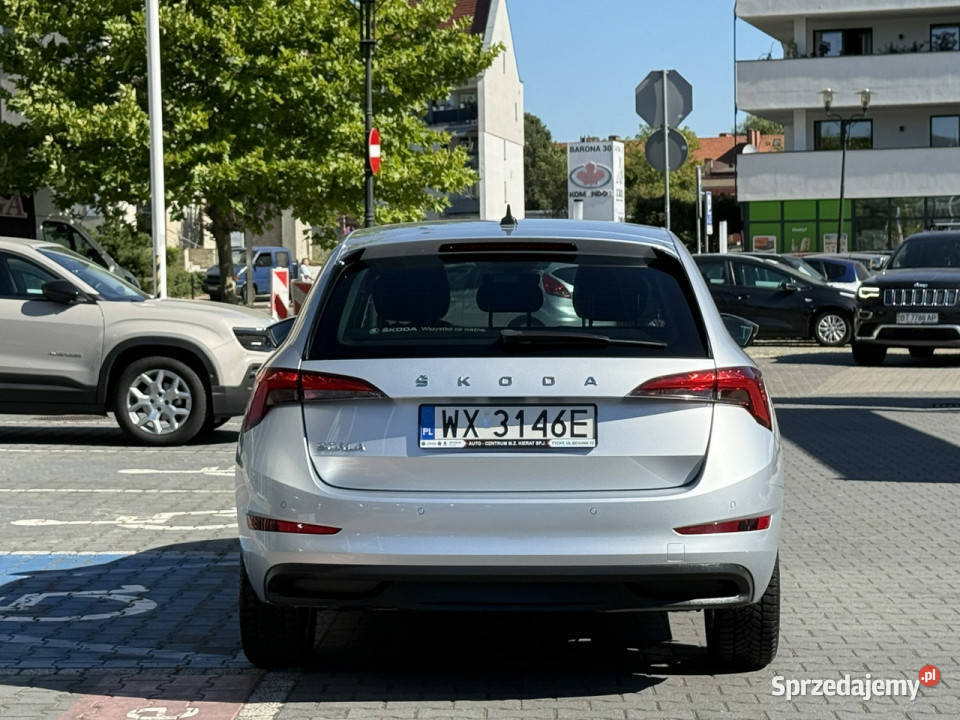 koda Scala 10 TSI 110 ambition czujniki led Tychy