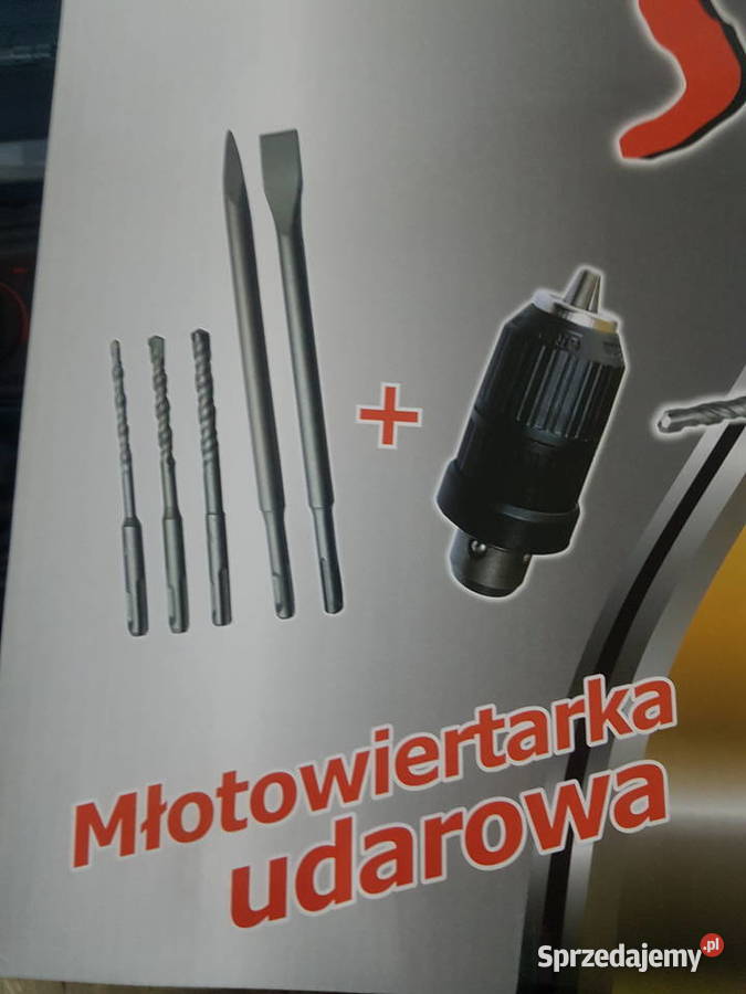 MŁOTOWIERTARKA BOXER UDAR SDS FUTERKO 3150W Głogowa