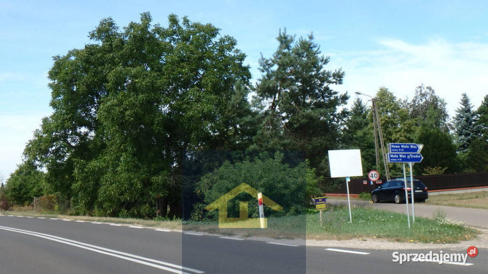 Działka w Nowej Małej Wsi gminie Leoncin Nowa Mała Wieś