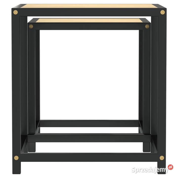 Stoliki herbaciane 2 MDF dąb sonoma WM331657 Warszawa