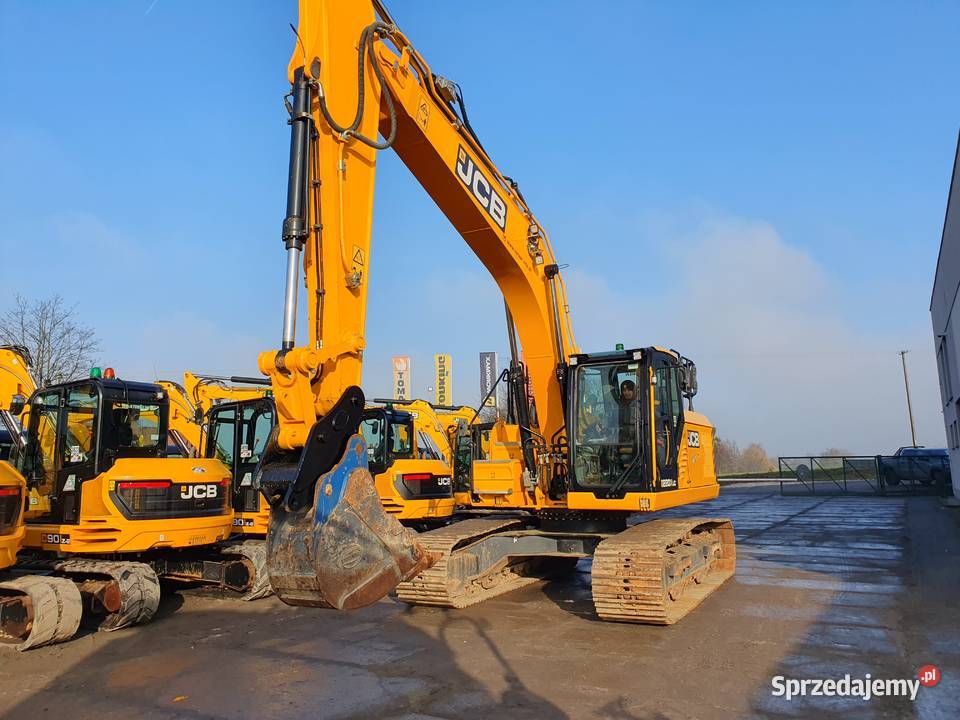 KOPARKA GĄSIENICOWA JCB 220X 24 TONY CAT VOLVO Dodatkowy osprzęt Krotoszyn