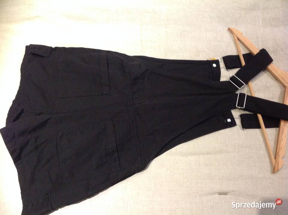 Spodnie Ogrodniczki Czarne Jeans Damskie lubuskie