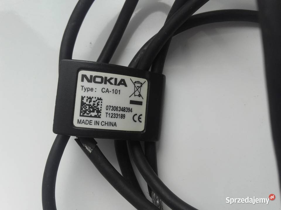Kabel USB microUSB NOKIA CA101 115 czarny mocno Bydgoszcz