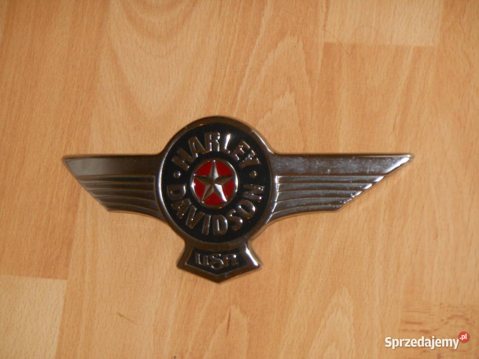 emblemat na bak Harley Fat Boy Wągrowiec