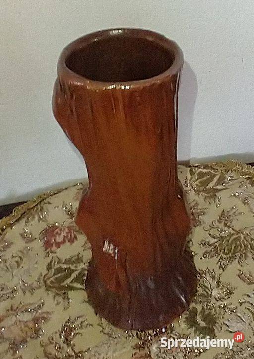 Wazon ceramiczny z okresu PRL Krotoszyn