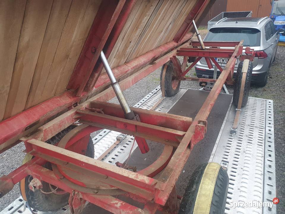 Przyczepa rolnicza wywrot Krajno-Parcele