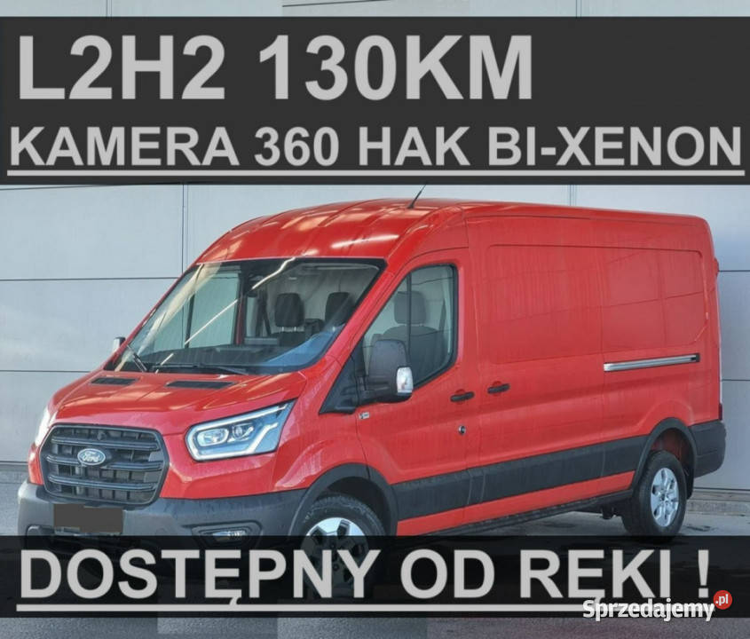 Ford Transit L2H2 130 Kamera 360 Hak BiKsenon Szczecinek