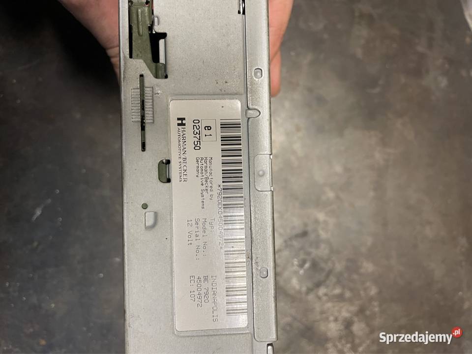 Radio Becker Indianapolis BE 7920 osobowe Warszawa