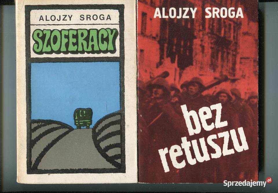 Bez retuszu Szoferacy Alojzy Sroga miękka z obwolutą