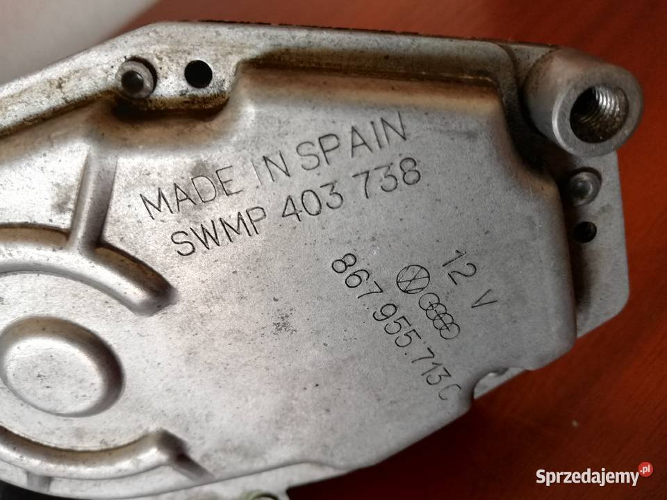 VW Polo 86c 86c2f Silnik wycieraczki tylnej Gdańsk