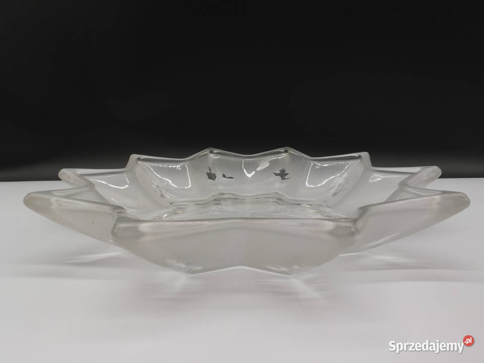 Szklana Patera Świąteczna GWIAZDA WaltherGlas Raszków