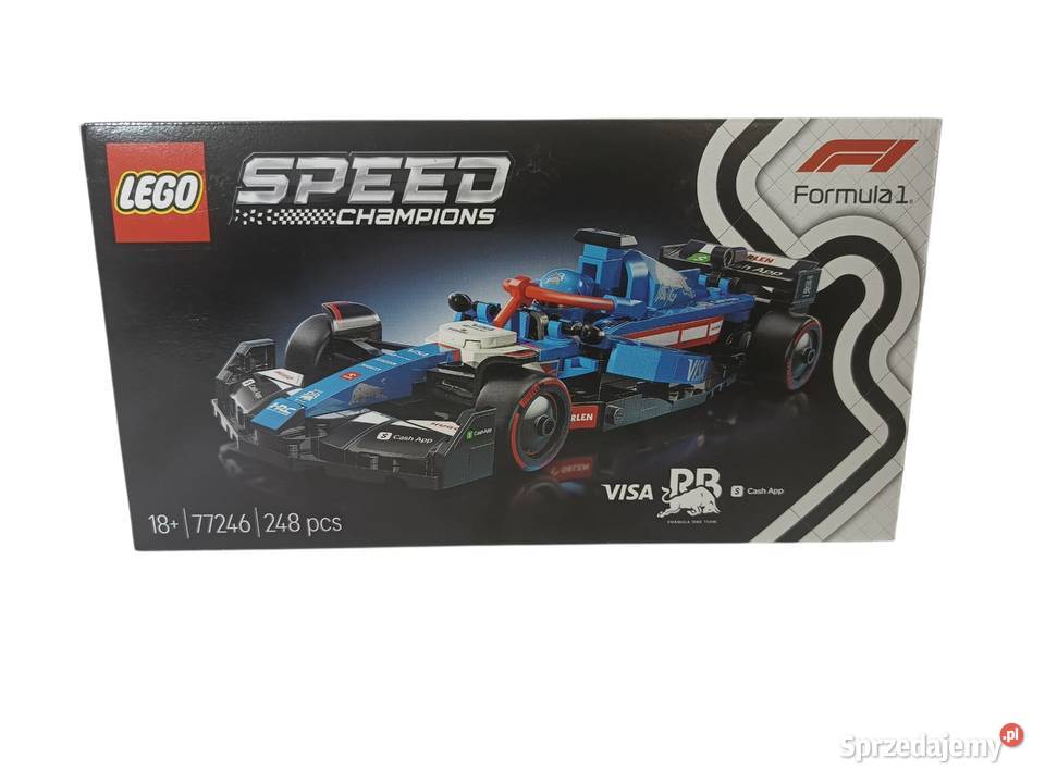 LEGO Speed Champions Bolid F1 Visa Cash App RB Klocki Katowice