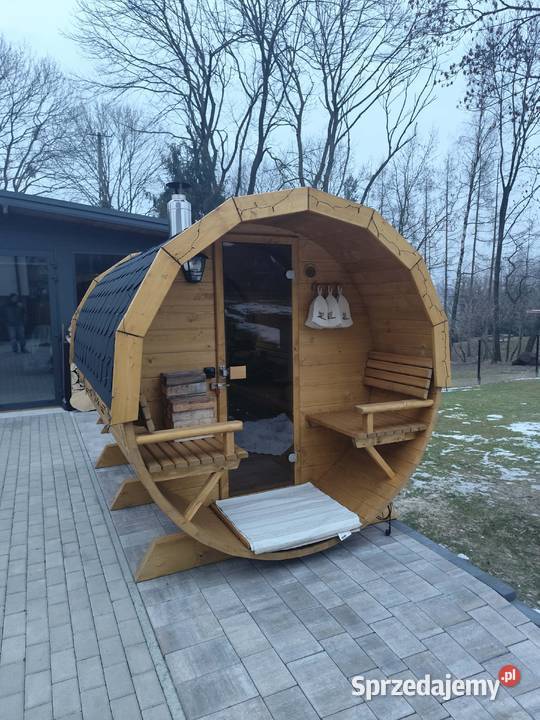 Sauna ogrodowa Biberhaus 3 m przedsionek balia Skoczów