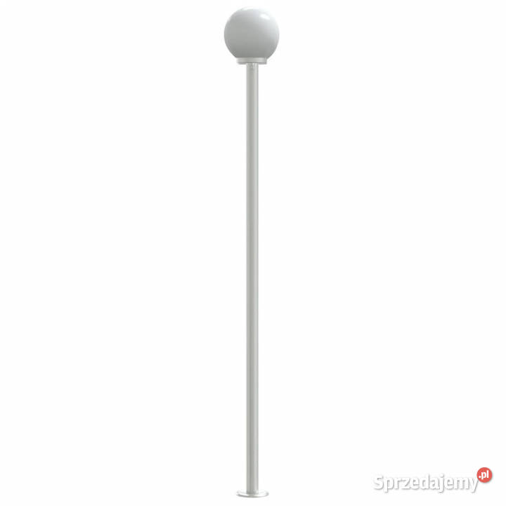 Stojące lampy ogrodowe 3 srebrne 215 stal mazowieckie Warszawa