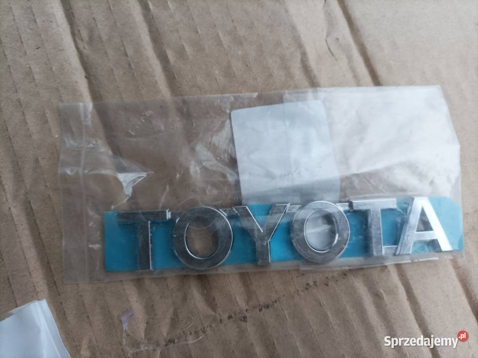 TOYOTA RAV4 IV 1219 emblemat tył mazowieckie Otwock