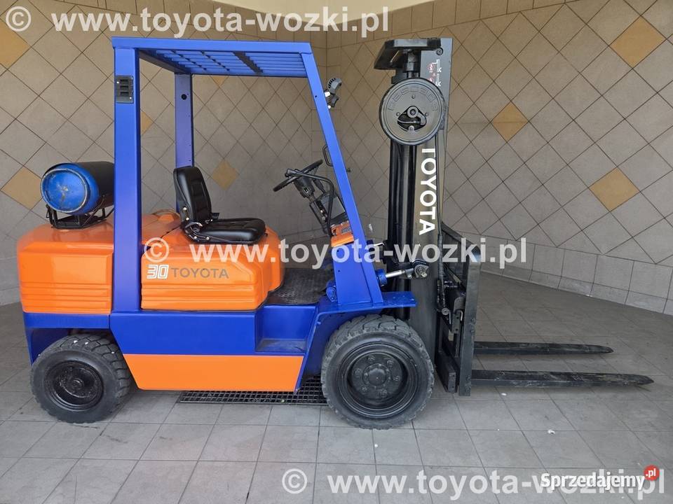 Wózek widłowy TOYOTA 5FG30 wolny skok przesuw b Toyota Mysłowice