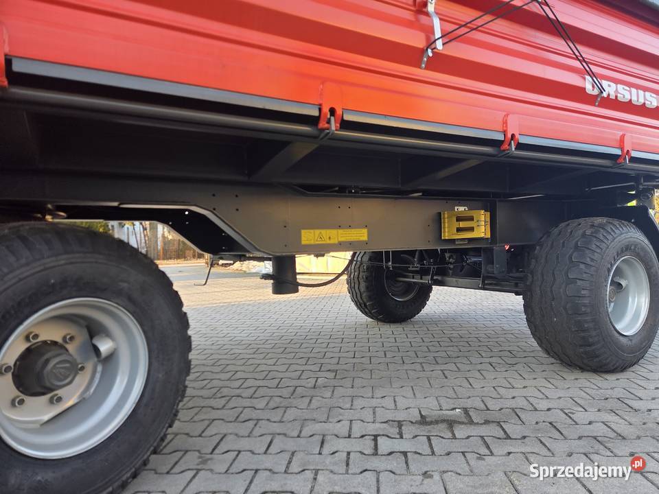 Przyczepa URSUS D606 6T Plandeka stelaż 107 m 10 mazowieckie Strzegowo