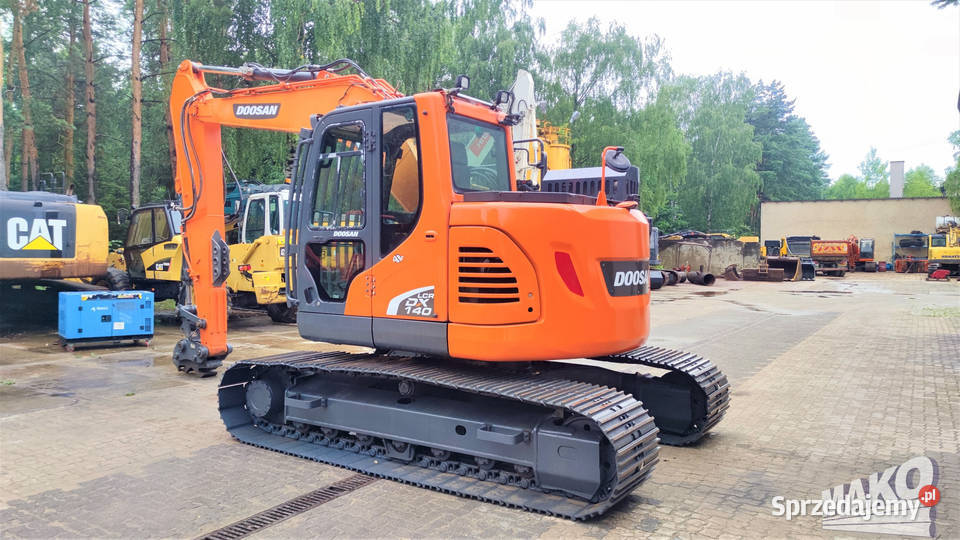 Koparka gąsienicowa Doosan DX140 LCR5 2018r Koparki świętokrzyskie