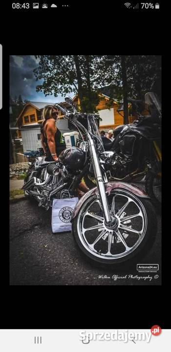 Harley Custom Cruiser Chopper Thunder Mountain Poraj