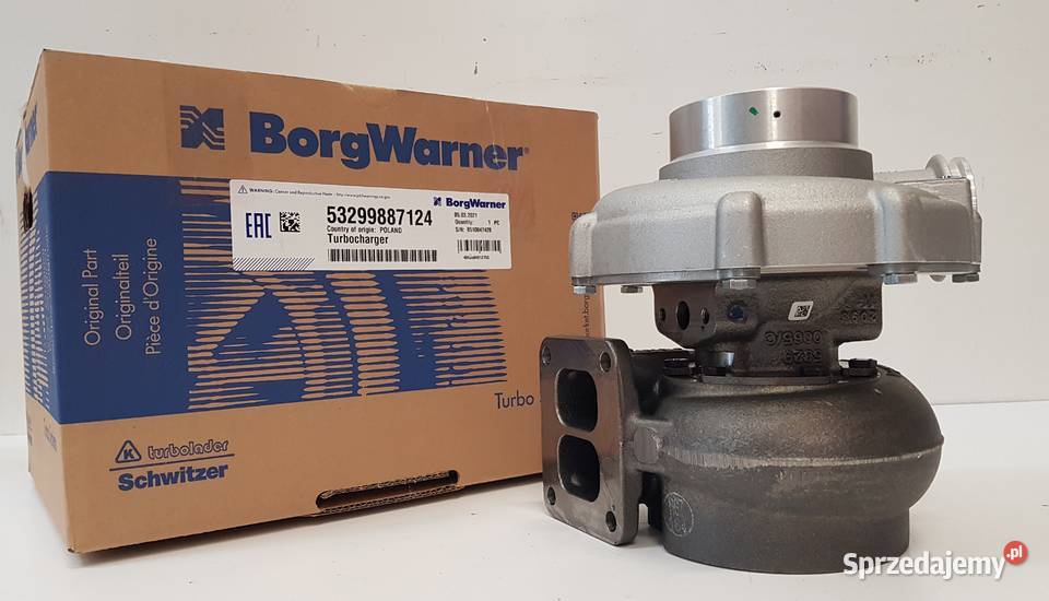 Turbosprężarka BorgWarner KKK 53299887124 Siedlce