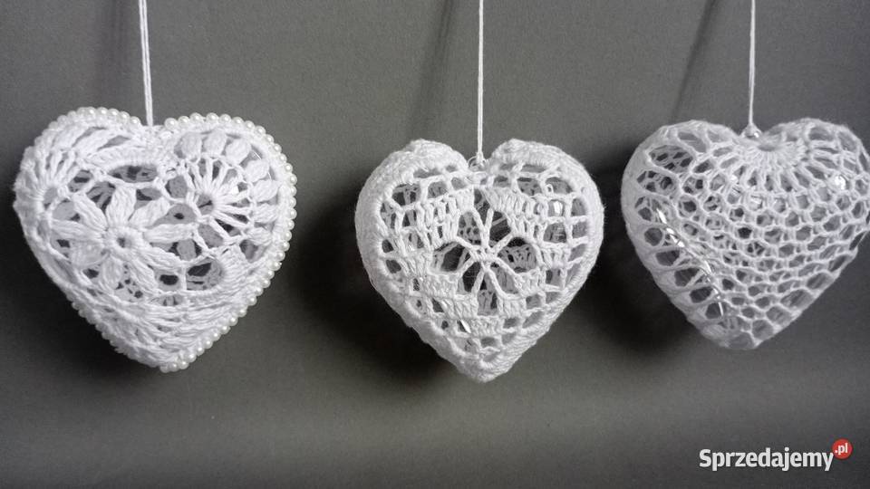 Aniołki sowy ryby parasolki serduszka robione na Gliwice