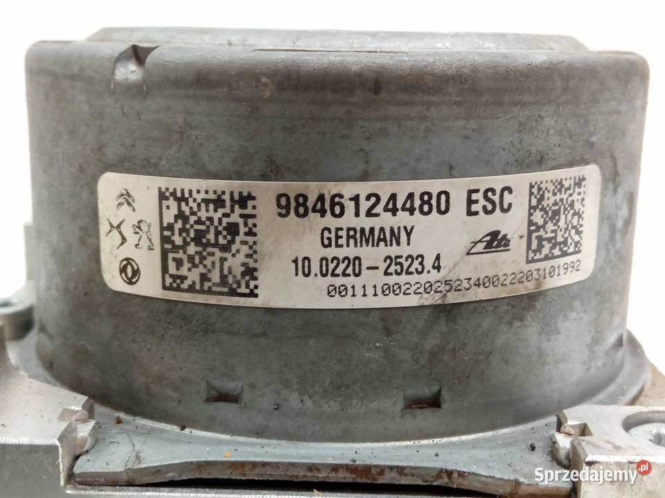 POMPA ABS 9846124480 10091739503 Opel Corsa VI