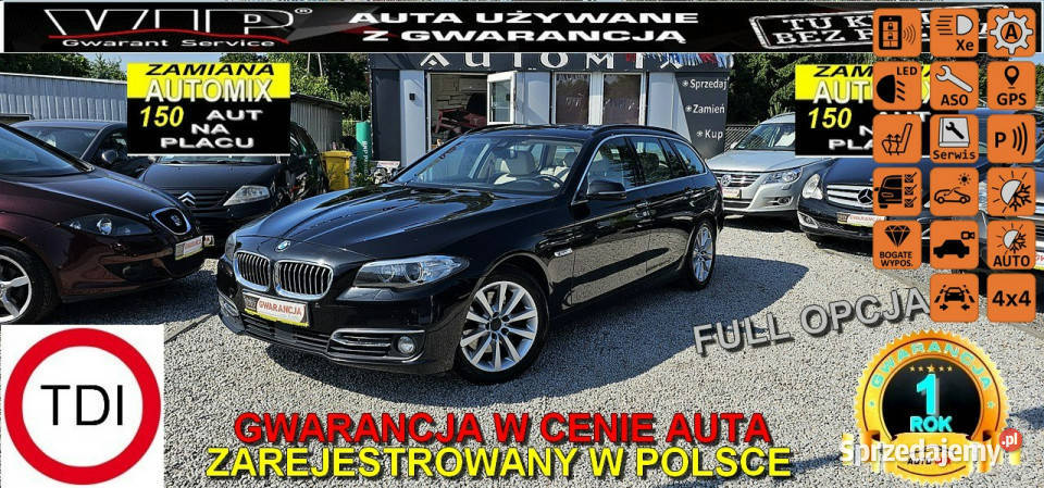 BMW 525 SPRZEDANY FULL AUTOMAT Luxury GWARANCJA komputer pokładowy Świdnica sprzedam
