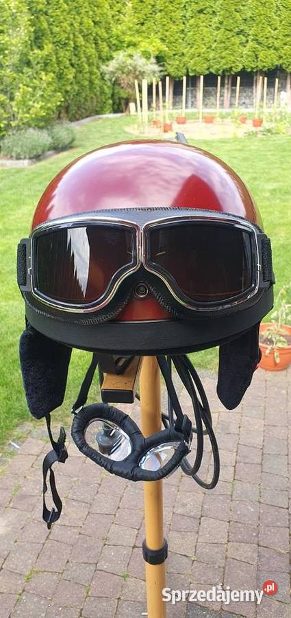 Kask orzeszek gogle prl dolnośląskie Głogów
