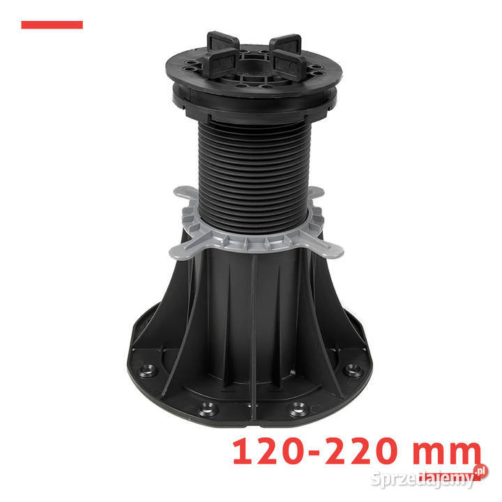 Wspornik tarasowy regulowany 120220 mm do płyt Kraków