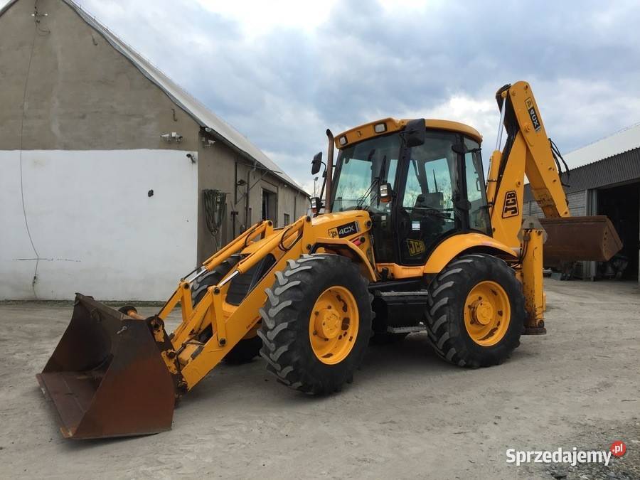 Koparkoładowarka JCB 4CX Super Koparko ładowarki
