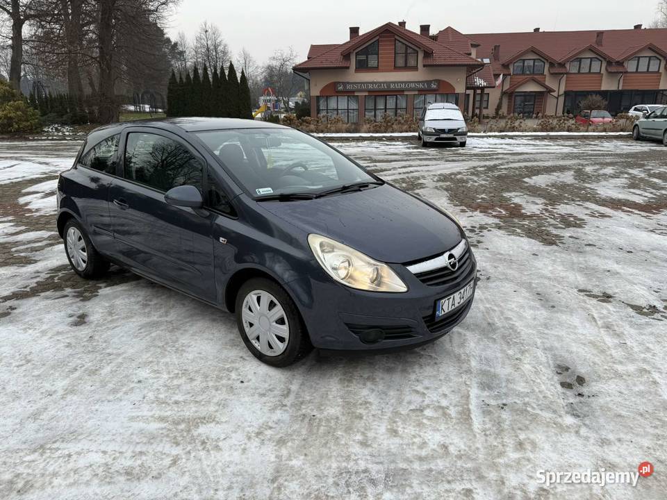 Opel Corsa 12B 80 2007 254 przebiegu manualna Tarnów