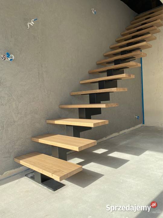 Schody samonośne metalowe łódzkie Łódź sprzedam