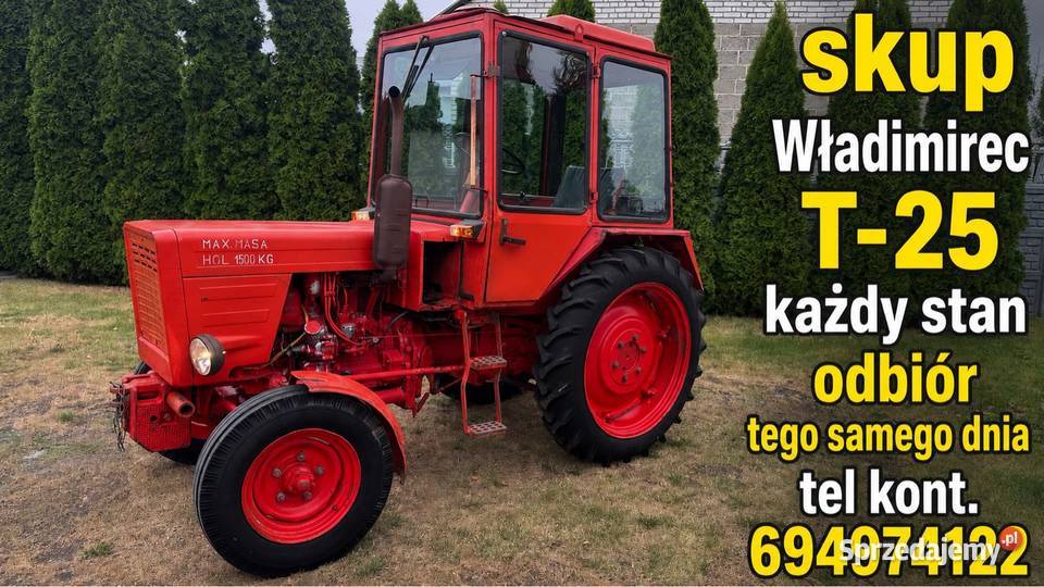 Skup ciągników rolniczych WładimirecUrsus C330 w łódzkie
