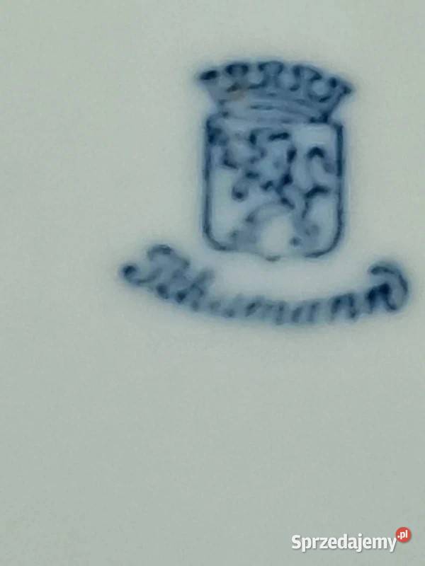 Talerz dekoracyjny Schumann Chateau Dresden lubuskie Skwierzyna