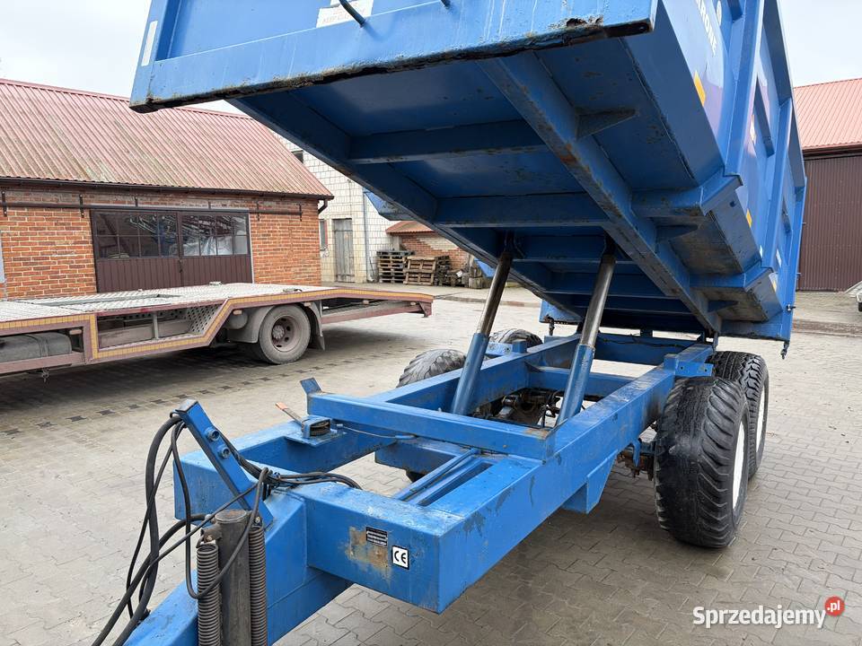 Przyczepa skorupowa KroneMarston tandem 12 t