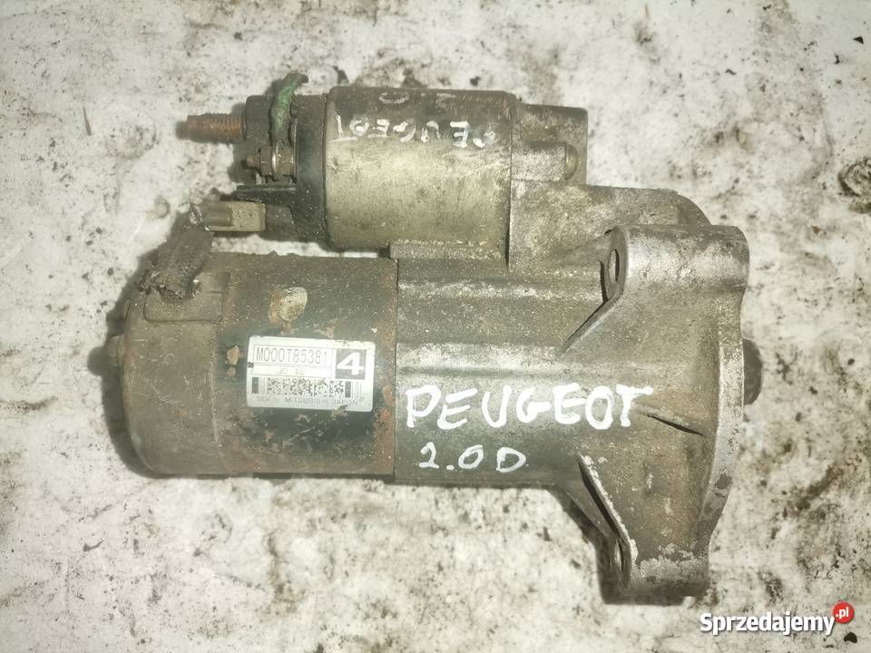 Rozrusznik Peugeot 406 20 Diesel osobowe lubelskie Wisznice