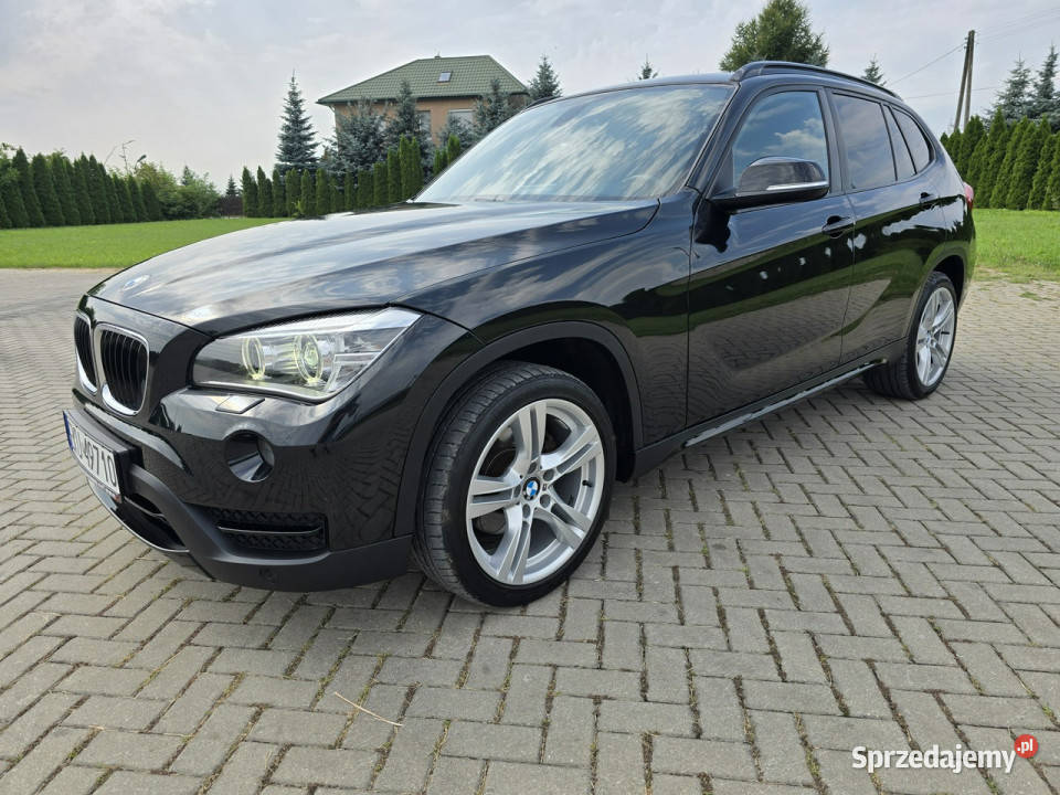 BMW X1 20D AutomatNaviXenonySkóryKlimatr 2 czarny Kutno