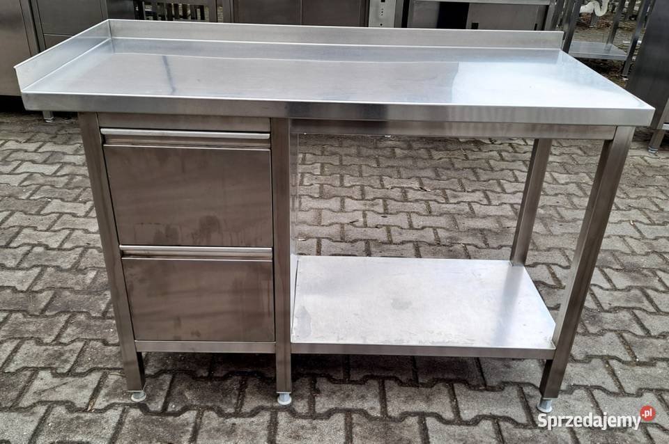 STÓŁ GASTRO Z SZUFLADAMI PÓŁKĄ 1306085 M1364N Nowe Skalmierzyce