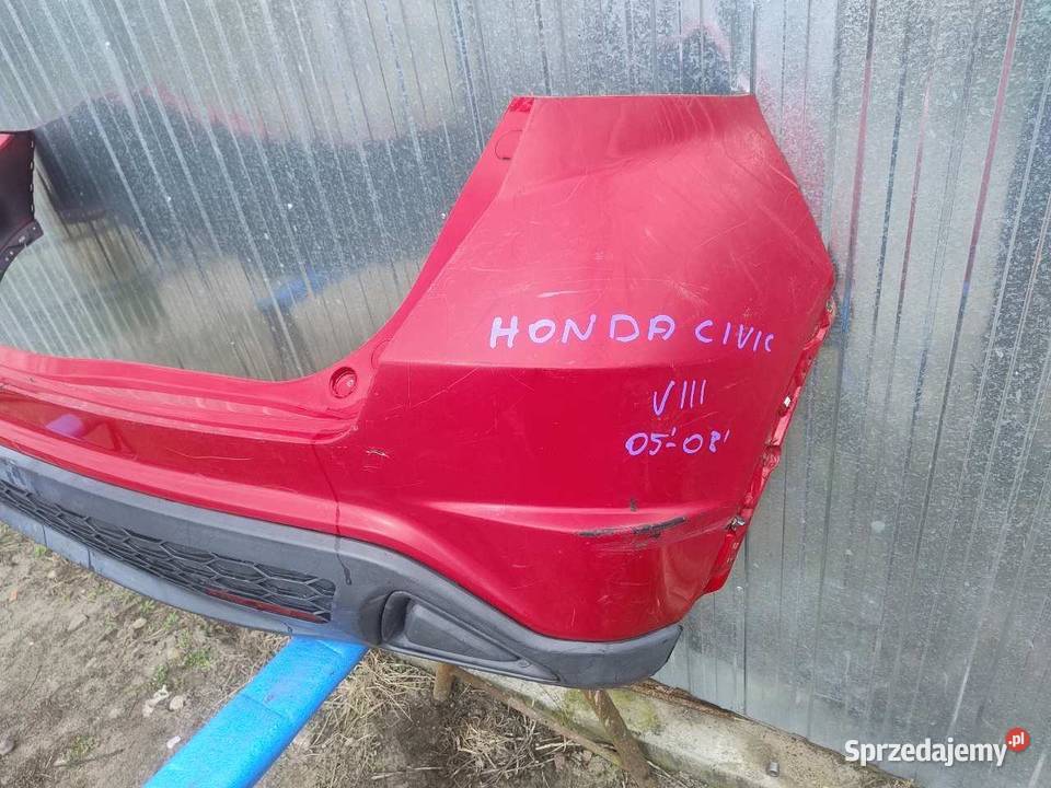 ZDERZAK TYŁ TYLNY HONDA CIVIC UFO wielkopolskie sprzedam