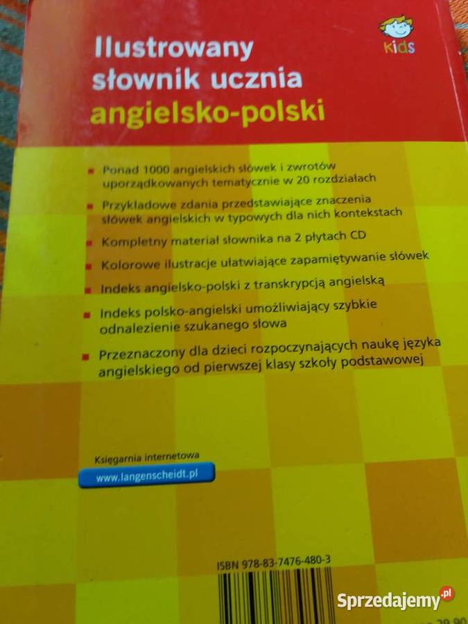 Ilustrowany słownik ucznia angielskopolski
