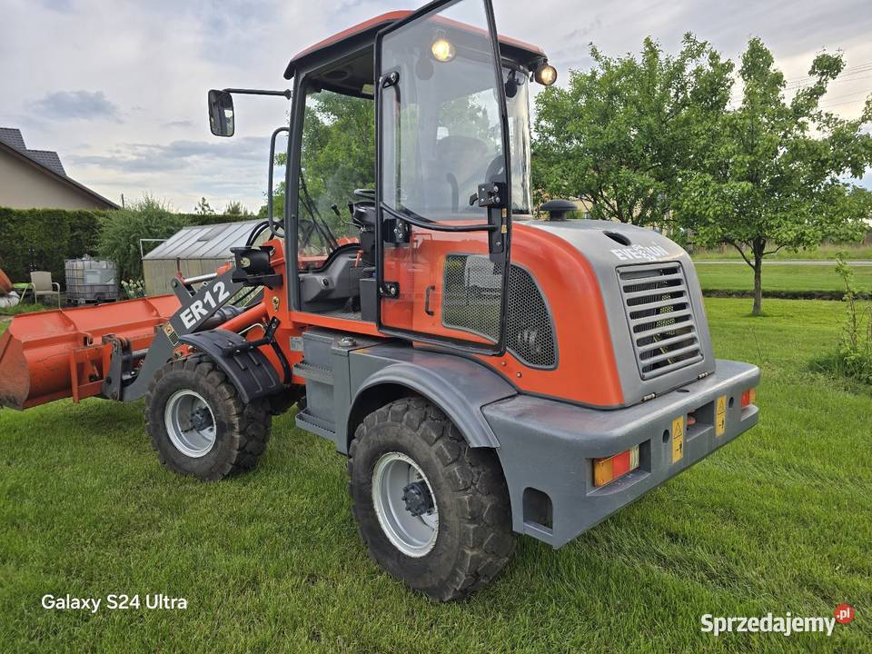 Ładowarka Everun er12 widlak case cat terex jcb Ładowacze czołowe Frydek sprzedam