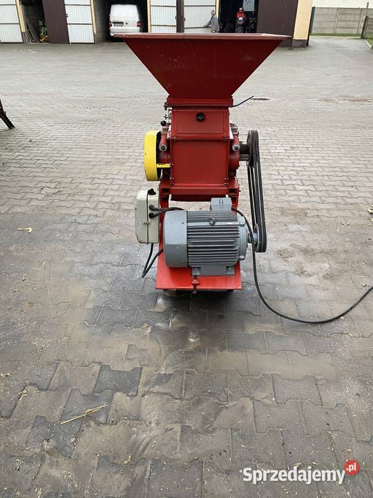 Śrutownik walcowy gniotownik orginał Żychów