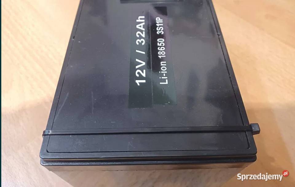 Akumulator 12V32Ah 18650 Liion 3s11p USB 5V3A Katowice sprzedam