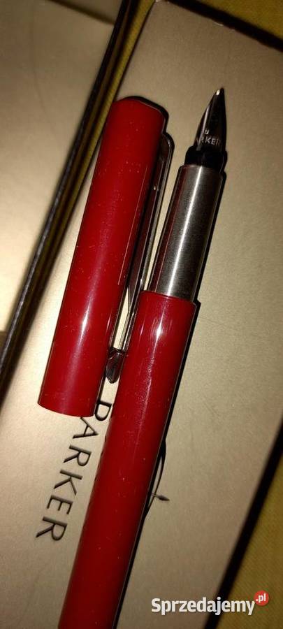 Pióro Parker czerwone Pozostałe podkarpackie Przemyśl