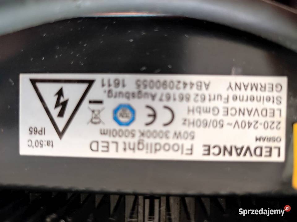 lampa led Naświetlacz Osram Ledvance 50w 3000k Kielce