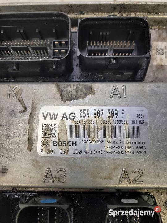 STEROWNIK SILNIKA AUDI A4 A5 A6 30TDI 059907309F śląskie Przystajń