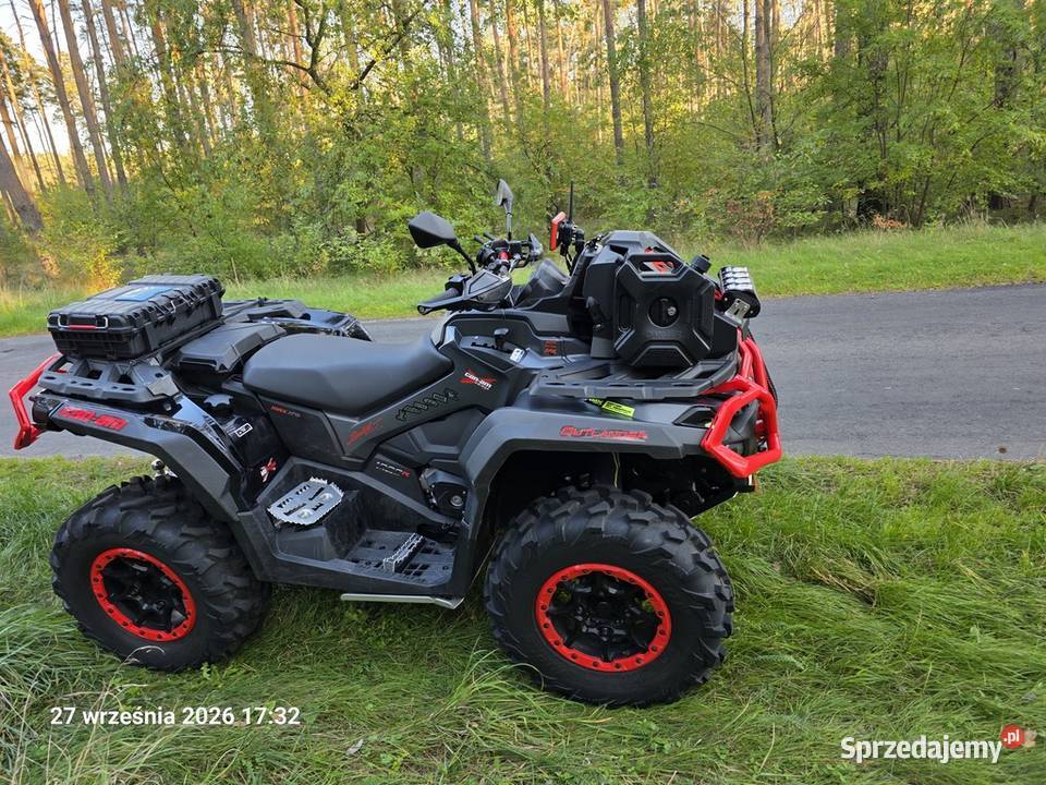 Can am Outlander 1000 XTP Amortyzatory Fox lubuskie Szlichtyngowa