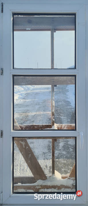 OKNA KacprzaK 75X180 OKNO Używane Plastikowe PCV Lublin sprzedam
