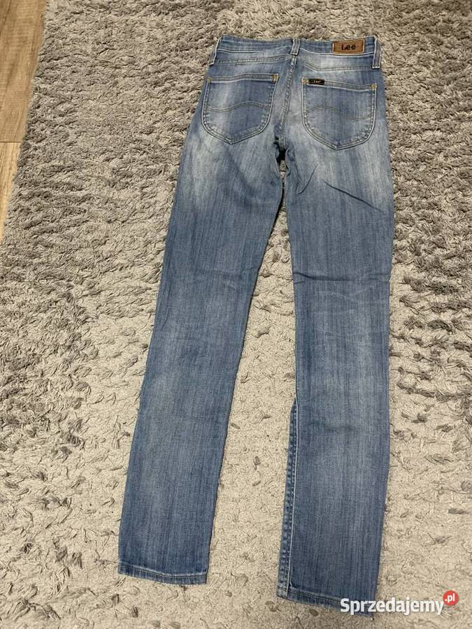 Spodnie dżinsowe damskie Lee 34 xs W22 L31 niebieski Chełm